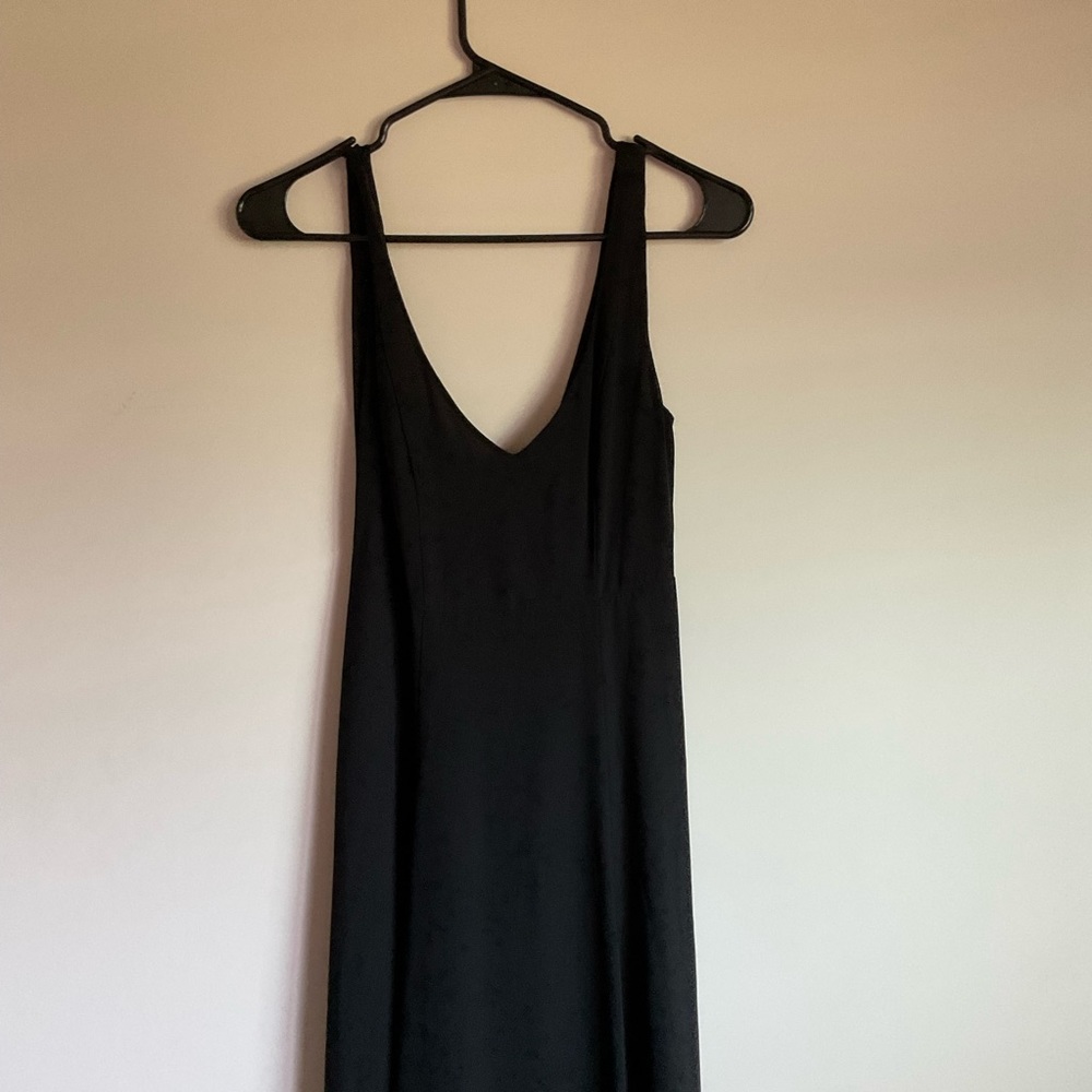 Show me your Mumu black maxi dress size xs
